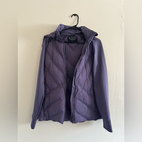 Athleta Jackets & Blazers - NWOT- Athleta Women's Inlet Puffer Jacket- Dusty Purple